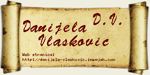Danijela Vlašković vizit kartica